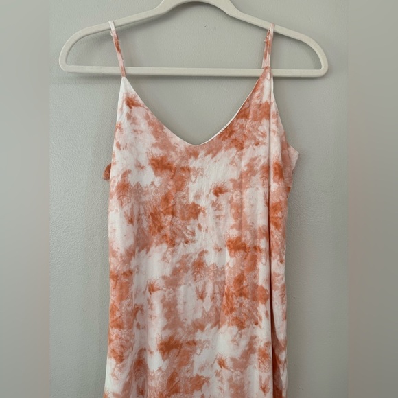 Double Zero Tye Dye Cami Slip Midi Dress - Picture 2 of 7